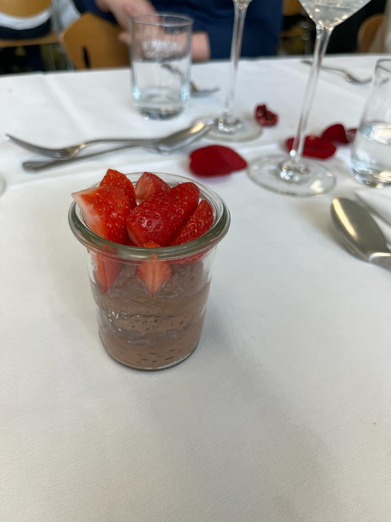 Dunkles Schokoladenmousse