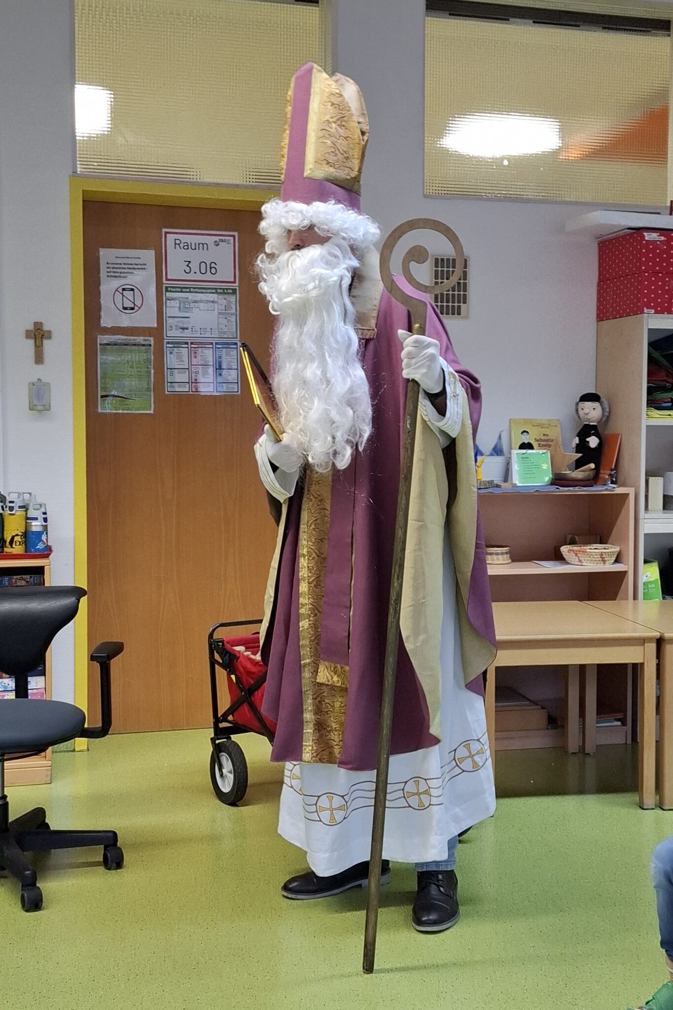 sei gegrüßt lieber nikolaus text